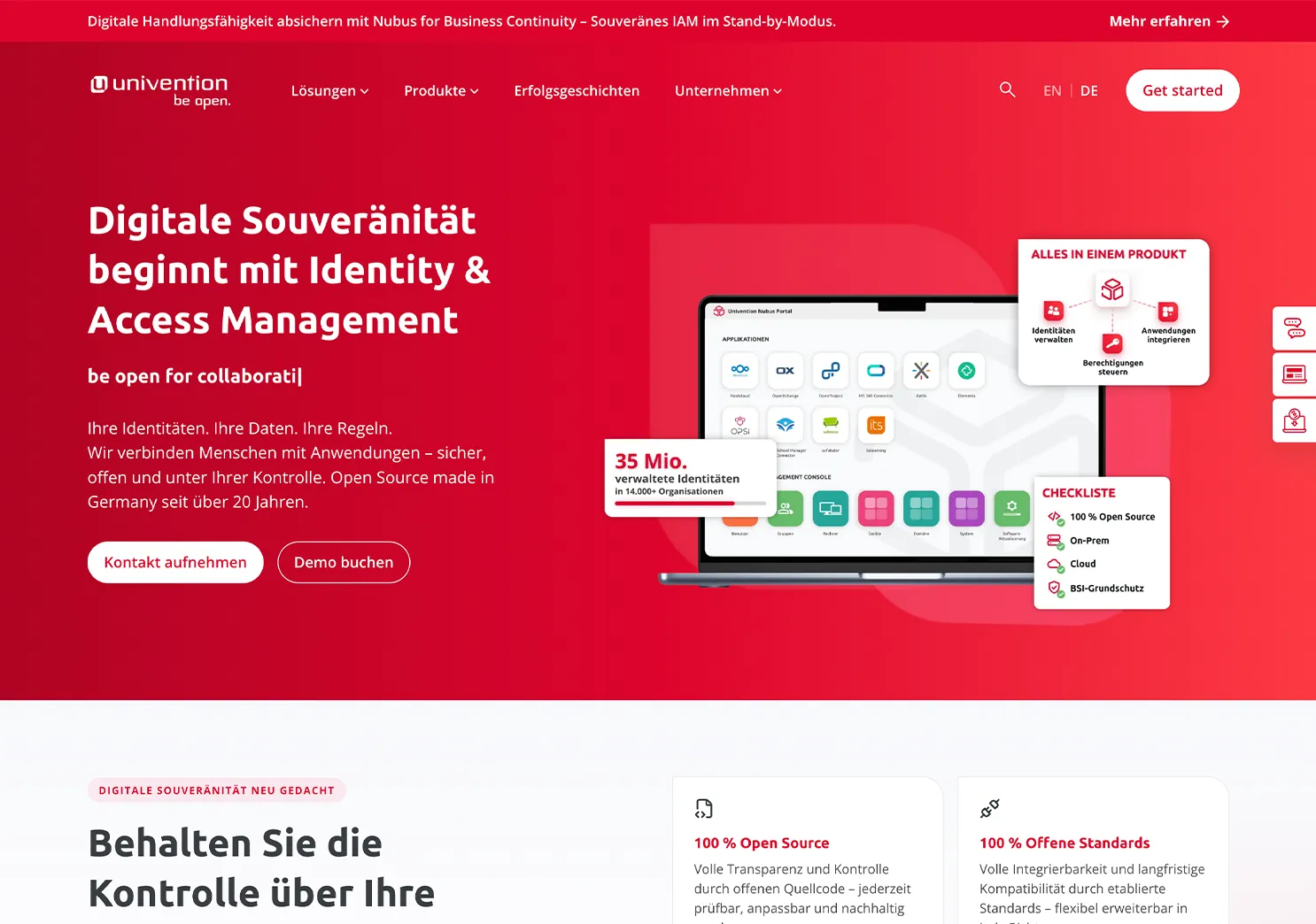 Univention Website